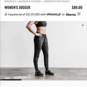 DO NOT BUY!!!! nobull jogger size small